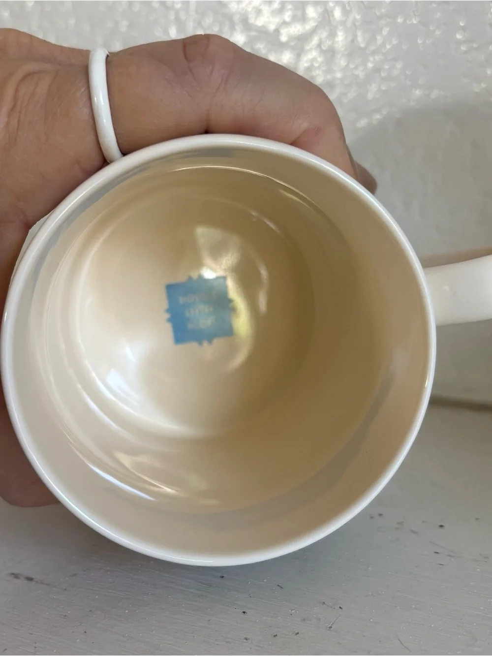 Scrabble Coffee Mug Tea cream color games